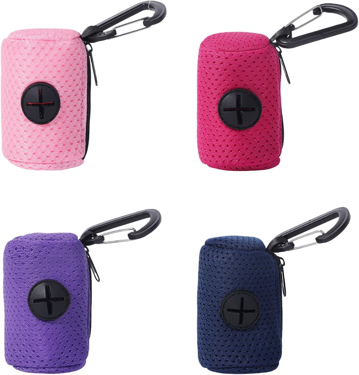 Kotbeutelspender mit Clip im 4er-Set