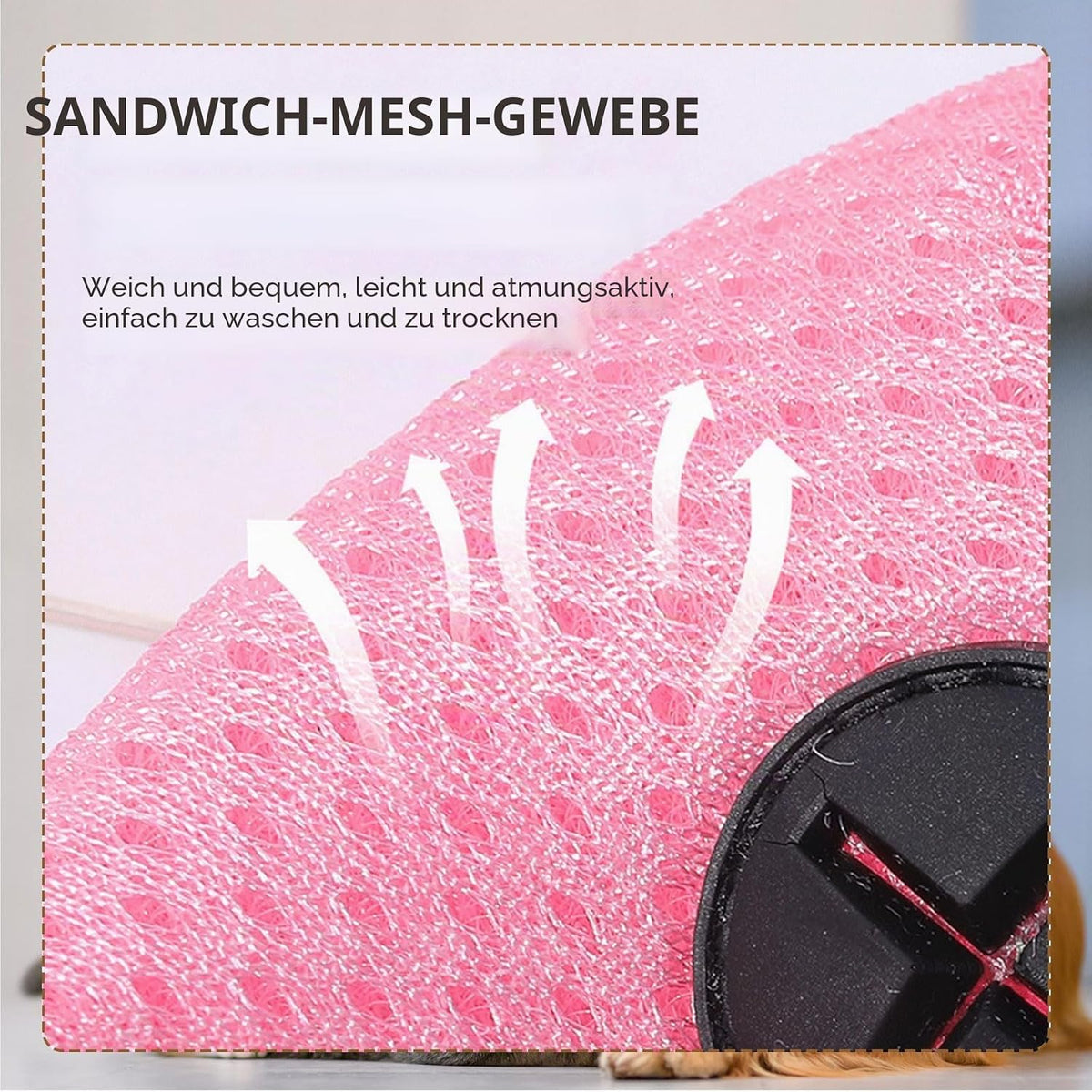 Kotbeutelspender mit Clip im 4er-Set